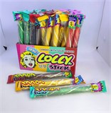 Леденцовая карамель "LOLLY STICK" с кислым центром, ассорти вкусов 30 гр. 50 шт. уп 02995