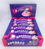 Плитка кондитерская пористая белая с ароматом лесных ягод «Аэробар» 28 гр. 18 шт. уп 03095